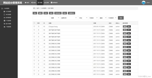 企业官网后台管理系统 高效维护与运营的核心平台
